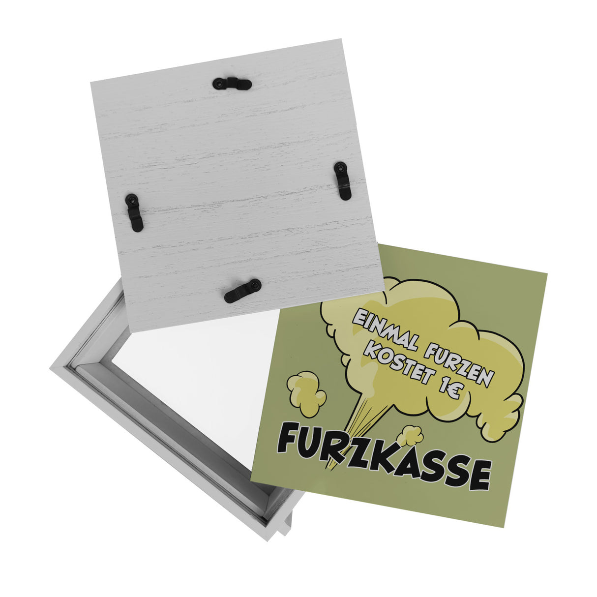 Einmal Furzen kostet 1€ witzige Furzkasse Spardose