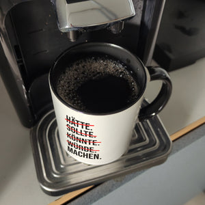 Motivation Kaffeebecher mit lustigem Motiv