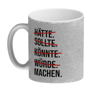 Motivation Kaffeebecher mit lustigem Motiv