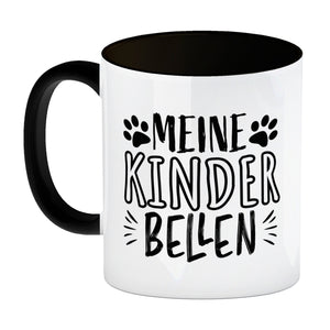 Meine Kinder bellen Hunde Kaffeebecher