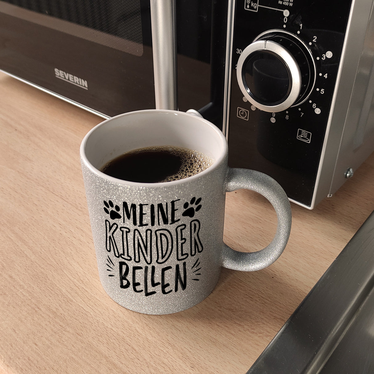 Meine Kinder bellen Hunde Kaffeebecher