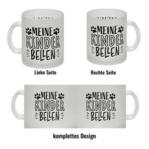 Meine Kinder bellen Hunde Kaffeebecher