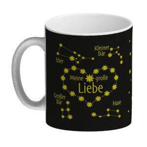 Sternbild Meine große Liebe Kaffeebecher