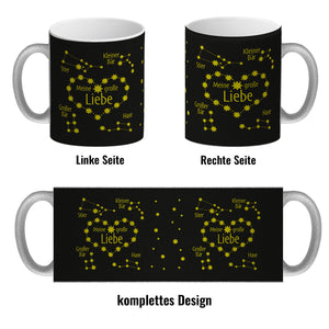 Sternbild Meine große Liebe Kaffeebecher