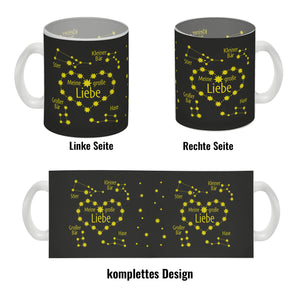 Sternbild Meine große Liebe Kaffeebecher
