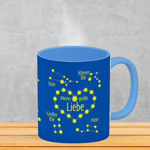 Sternbild Meine große Liebe Kaffeebecher