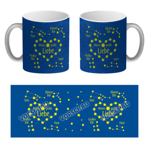 Sternbild Meine große Liebe Kaffeebecher