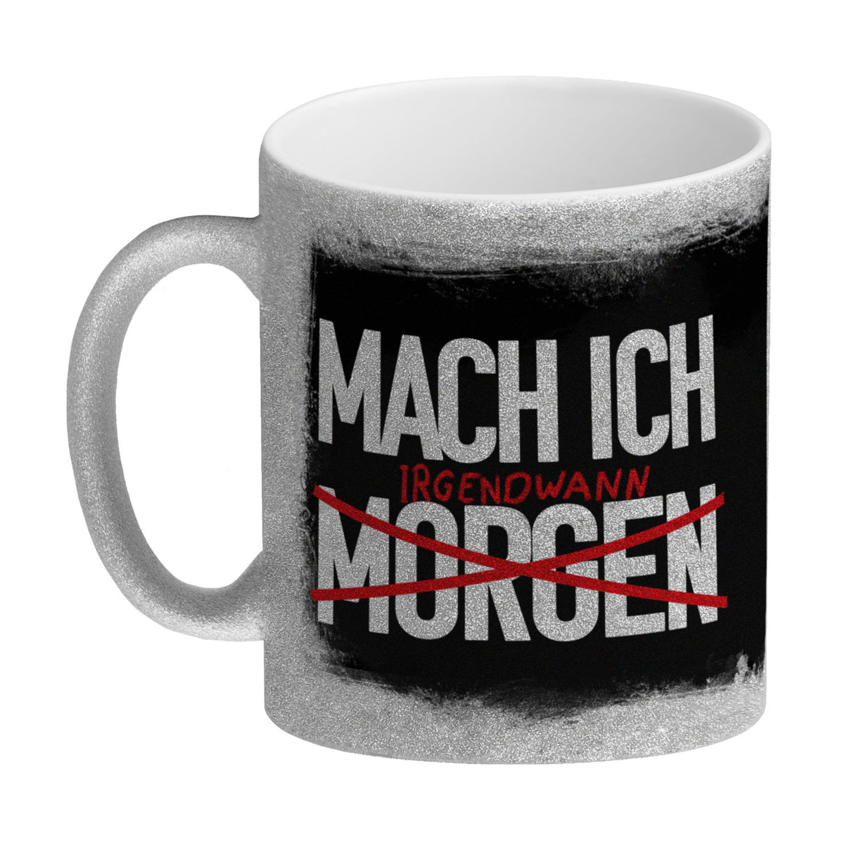 Mach ich irgendwann Kaffeebecher mit lustigem Spruch
