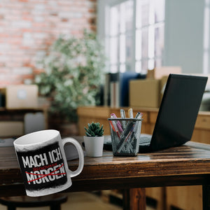 Mach ich irgendwann Kaffeebecher mit lustigem Spruch