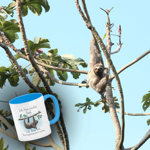 Ich bin nicht faul - Ich bin im Energiesparmodu Faultier Kaffeebecher