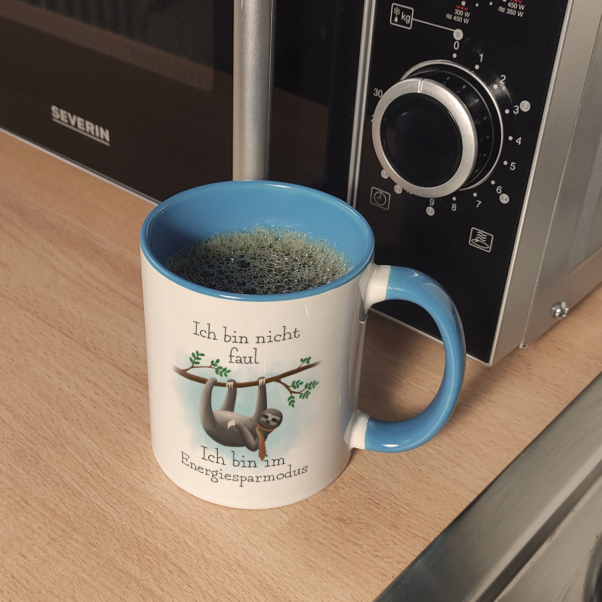 Ich bin nicht faul - Ich bin im Energiesparmodu Faultier Kaffeebecher