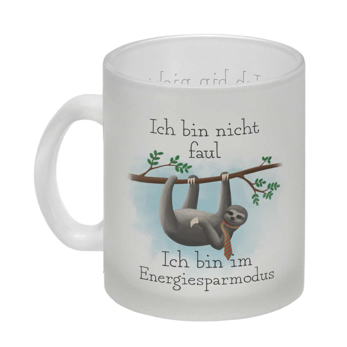 Ich bin nicht faul - Ich bin im Energiesparmodu Faultier Kaffeebecher