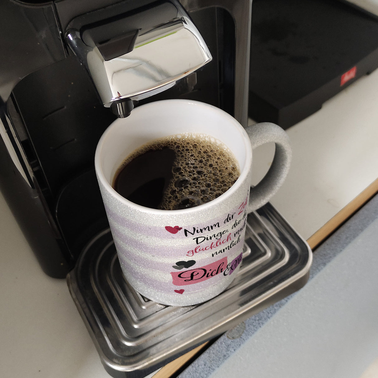 Nimm dir Zeit für Dich & Mich Kaffeebecher