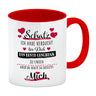 Bestes Geschenk für Schatz zum Valentinstag Kaffeebecher
