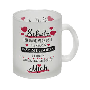 Bestes Geschenk für Schatz zum Valentinstag Kaffeebecher