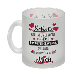 Bestes Geschenk für Schatz zum Valentinstag Kaffeebecher