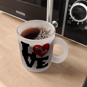 Du und ich Love Kaffeebecher zum Valentinstag