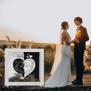 Forever yours Spardose mit küssendem Paar