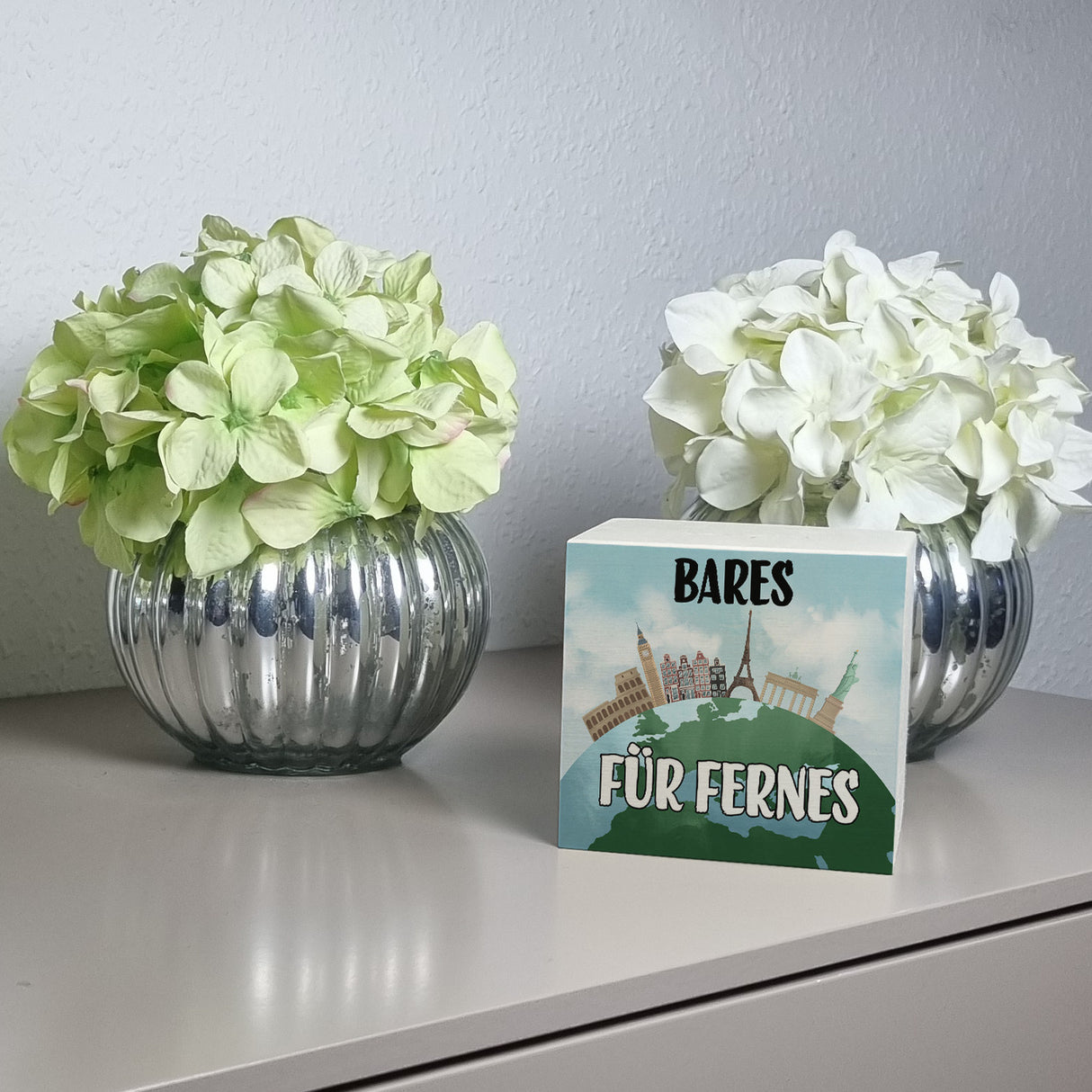 Bares für Fernes Spardose mit Reisemotiv und Sehenswürdigkeiten
