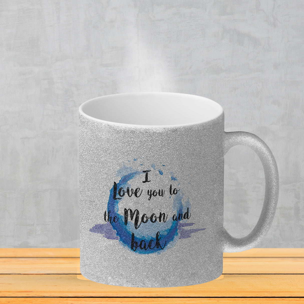 I love you to the Moon and back Valentinstag Kaffeebecher