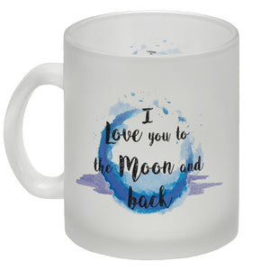 I love you to the Moon and back Valentinstag Kaffeebecher