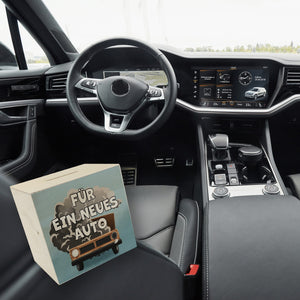 Für ein neues Auto Spardose mit lustigem Motiv