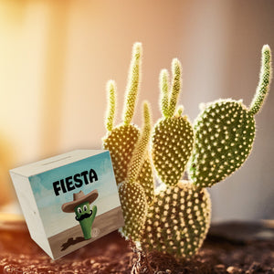 Fiesta - Kaktus mit Sombrero Spardose