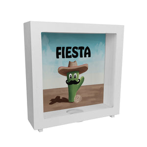 Fiesta - Kaktus mit Sombrero Spardose