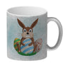 Osterhase und Ostereier Kaffeebecher