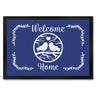 Welcome Home Fußmatte mit niedlichen Vögeln