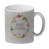 Frohe Ostern Kaffeebecher mit Blumen und Osterei