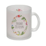 Frohe Ostern Kaffeebecher mit Blumen und Osterei