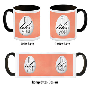 Ei like you witziger Kaffeebecher für Ostern