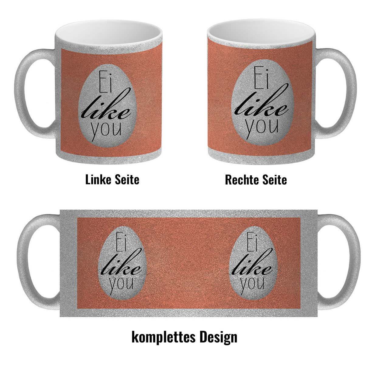Ei like you witziger Kaffeebecher für Ostern