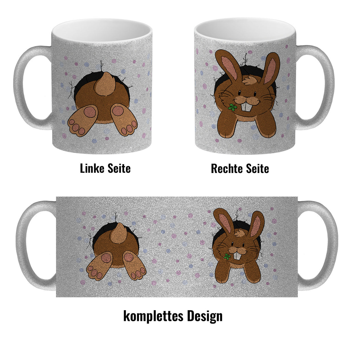 Hasenbau Kaninchen Kaffeebecher