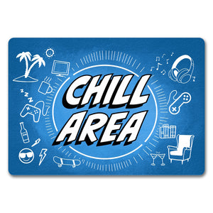 Chill Area Icons Fußmatte