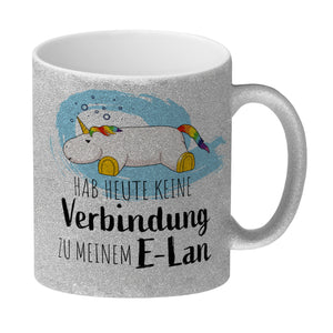 Hab heute keine Verbindung zu meinem E-Lan Einhorn Kaffeebecher