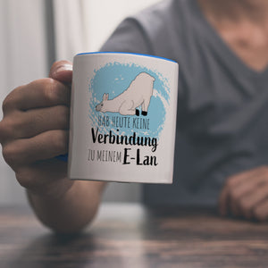 Hab heute keine Verbindung zu meinem E-Lan Alpaka Kaffeebecher