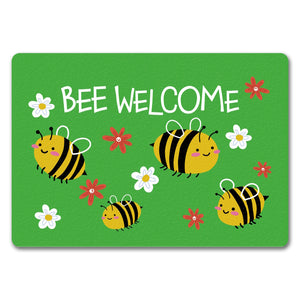 Bee welcome Fußmatte mit süßen Bienen