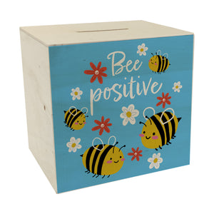 Bee positive Spardose mit süßen Bienen