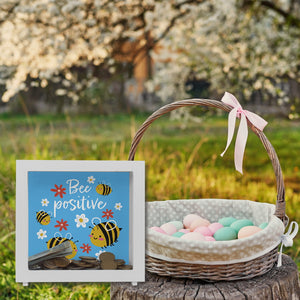 Bee positive Spardose mit süßen Bienen