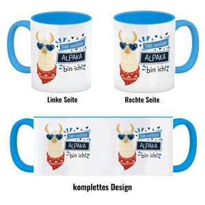 Das coolste Alpaka bin ich Kaffeebecher