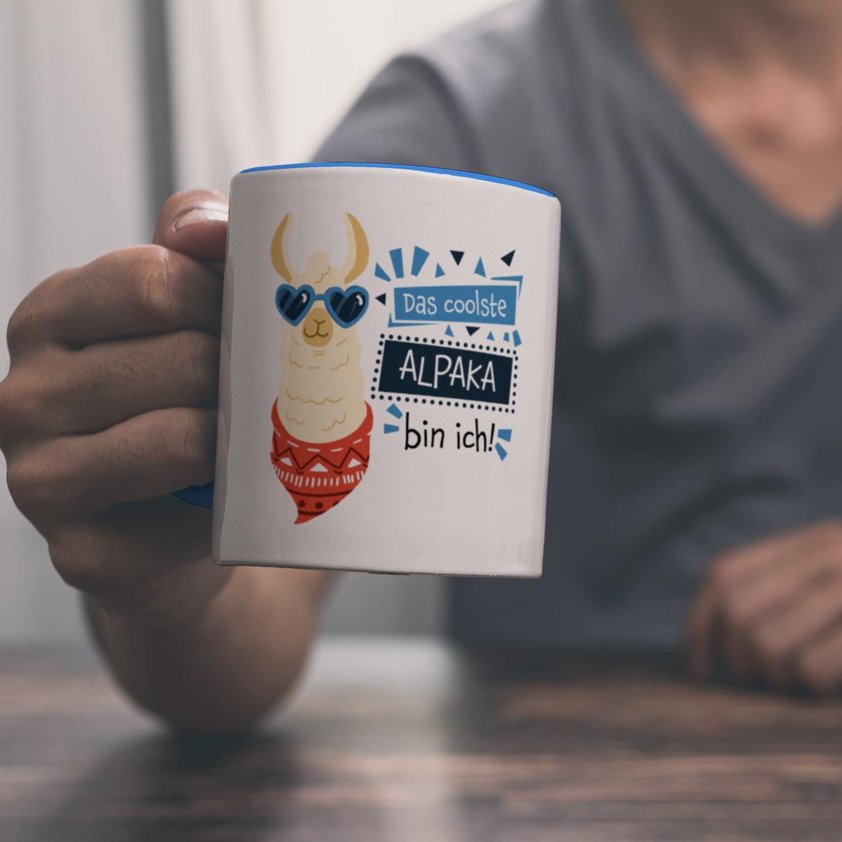 Das coolste Alpaka bin ich Kaffeebecher