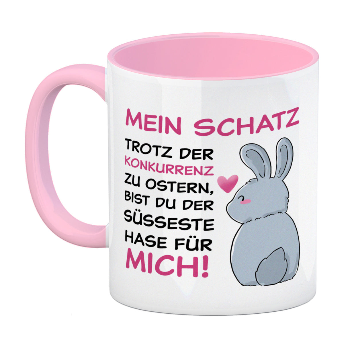 Mein Schatz, du bist der süßeste Hase für mich Kaffeebecher