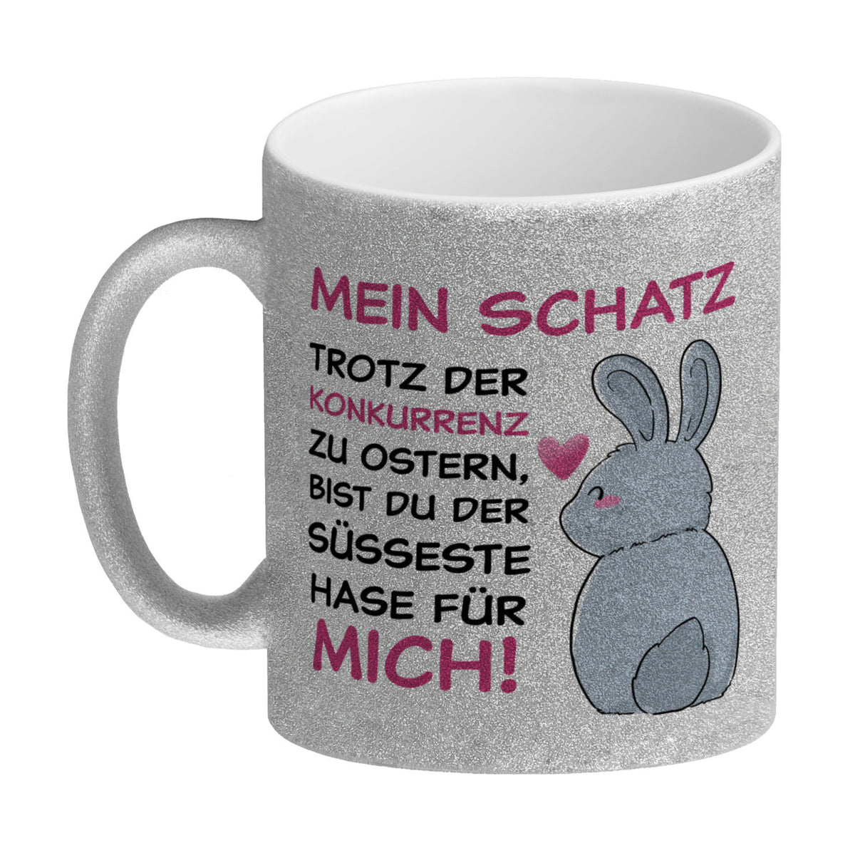 Mein Schatz, du bist der süßeste Hase für mich Kaffeebecher