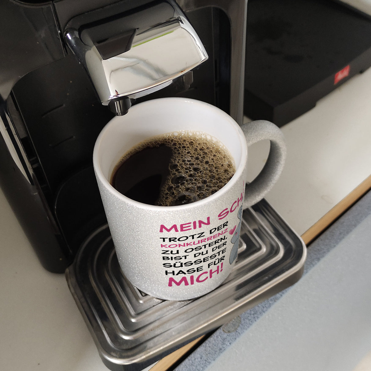 Mein Schatz, du bist der süßeste Hase für mich Kaffeebecher