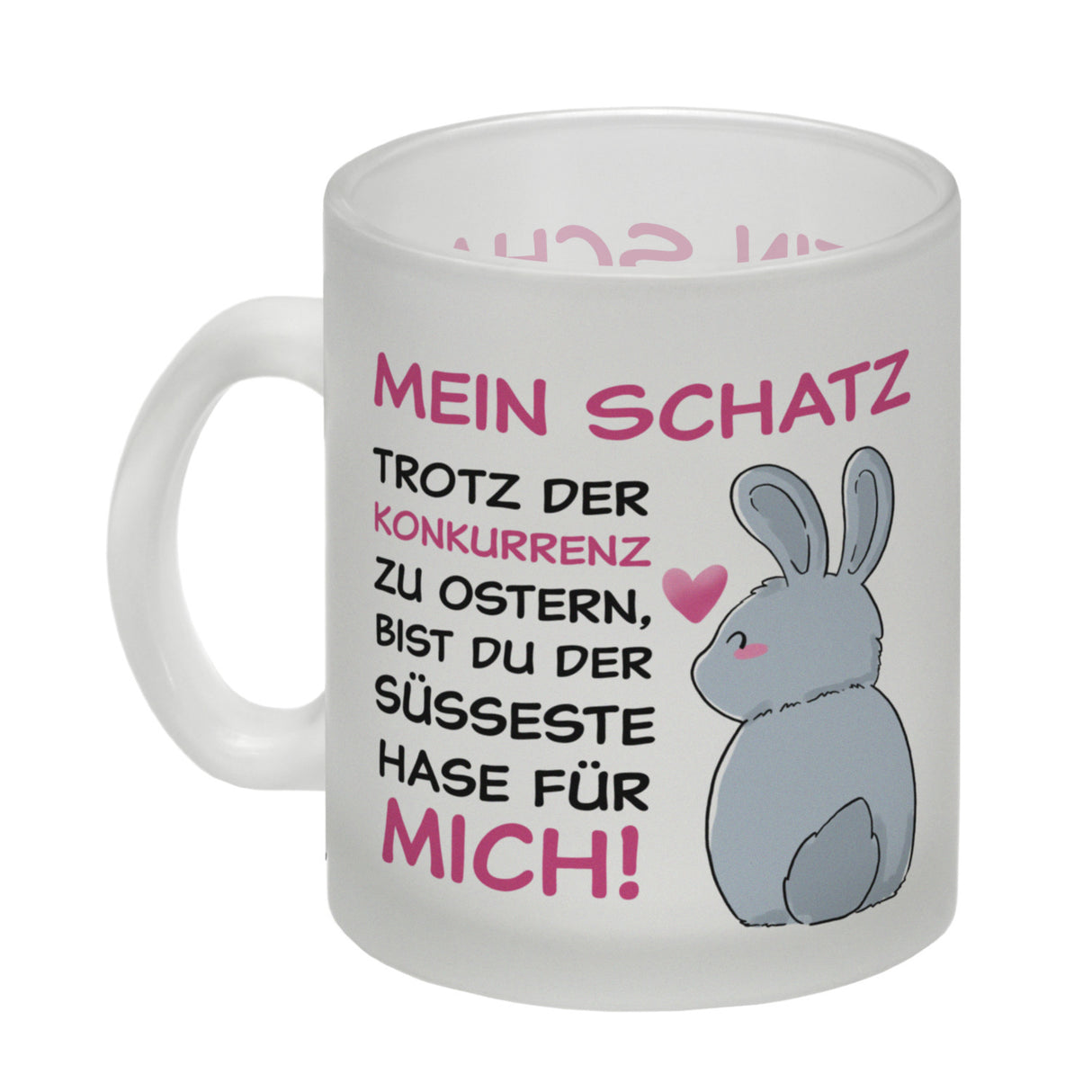 Mein Schatz, du bist der süßeste Hase für mich Kaffeebecher