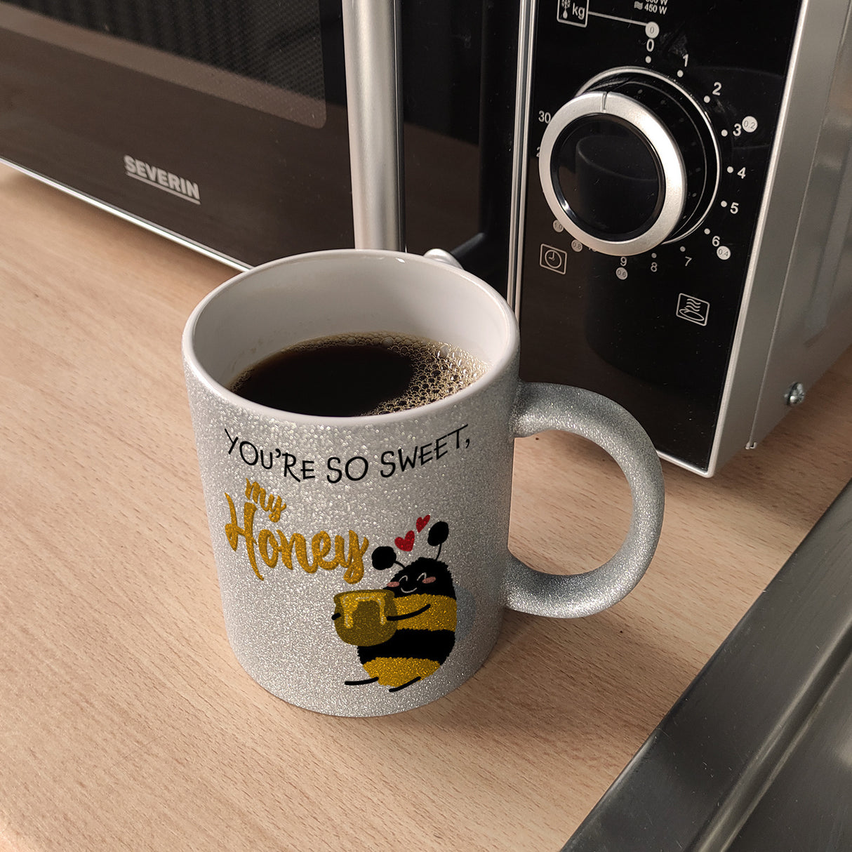 You're so sweet, my honey Kaffeebecher mit süßer Biene