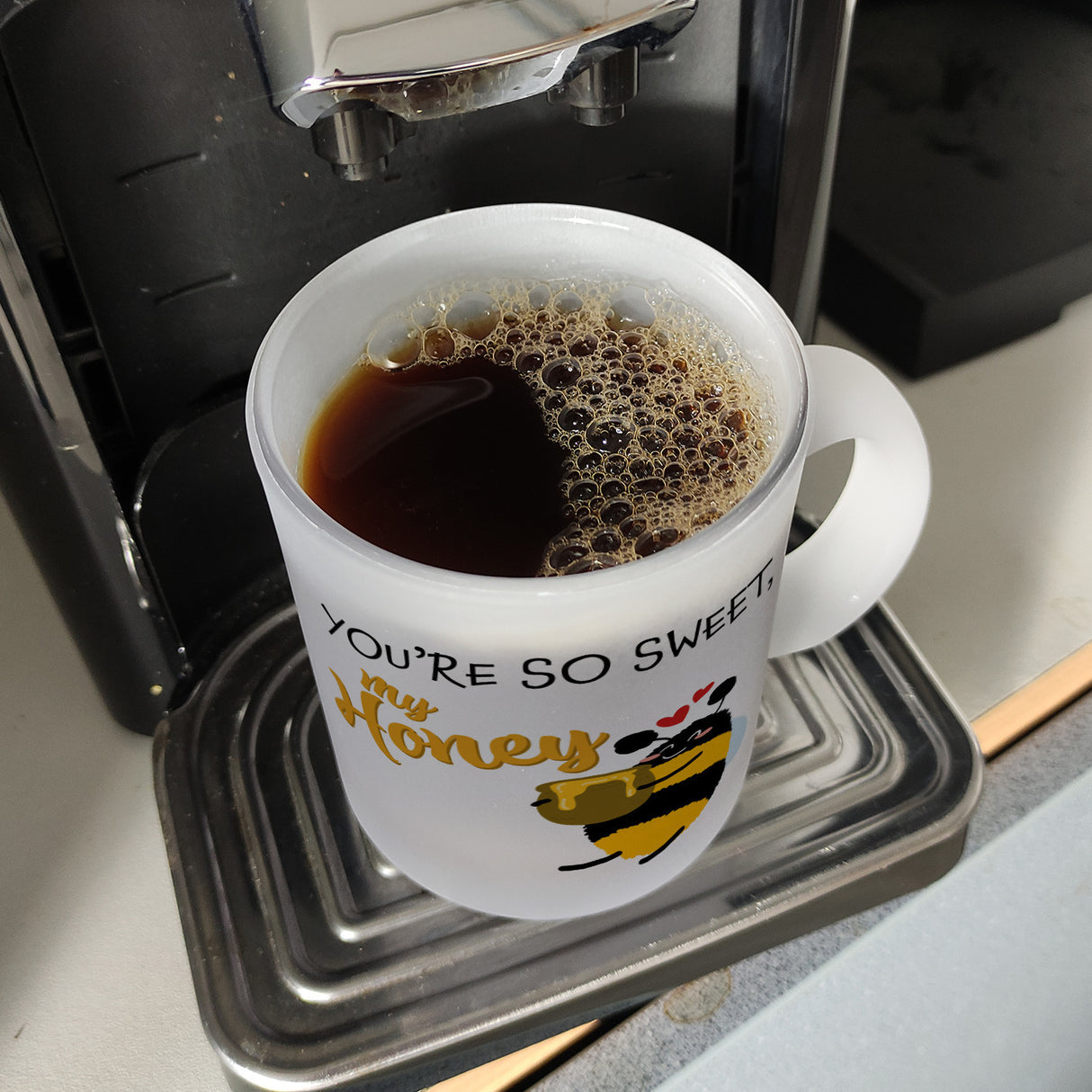 You're so sweet, my honey Kaffeebecher mit süßer Biene