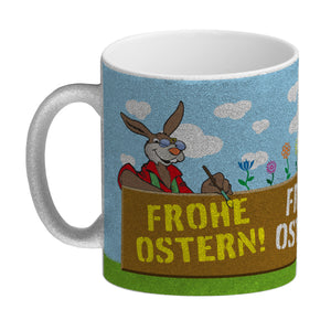 Frohe Ostern! Osterhase Kaffeebecher